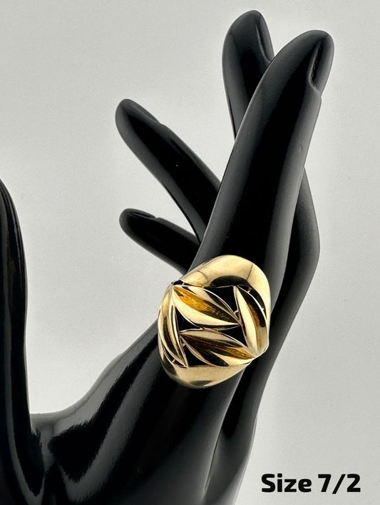 10K Yellow Gold Ring