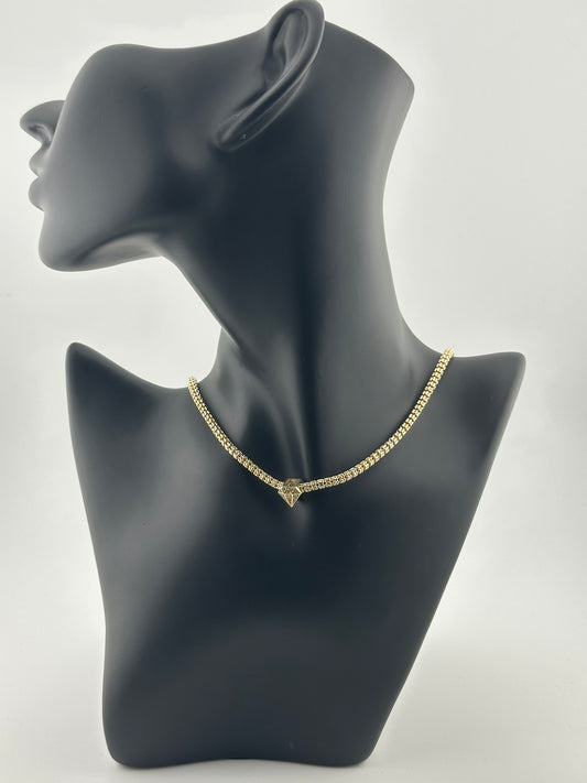 10K Gold Box Chain (without charm)