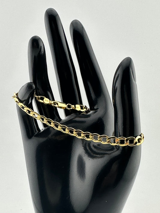 10K Gold Cuban Link Braceletsi
